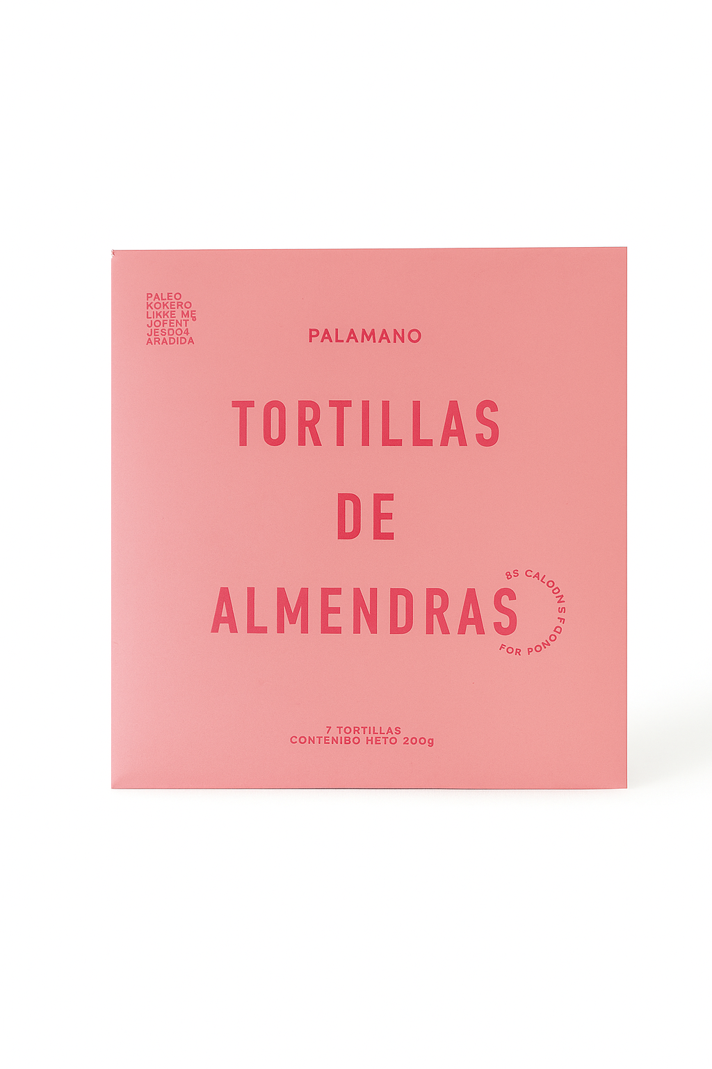 Tortillas de Almendras – Palamano (7 unidades | 300g)