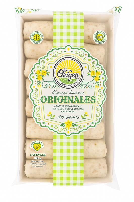 Deditos de queso integrales – Del Origen (720g | 8 unidades)