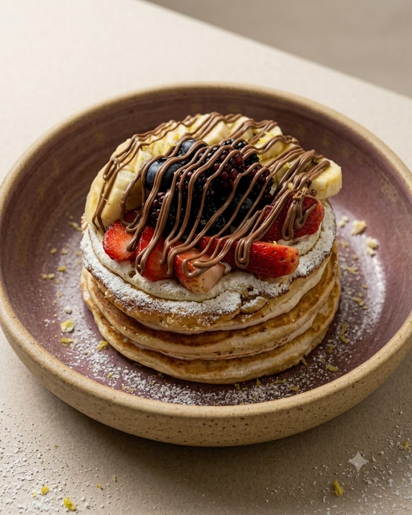 Pancakes al estilo japonés
