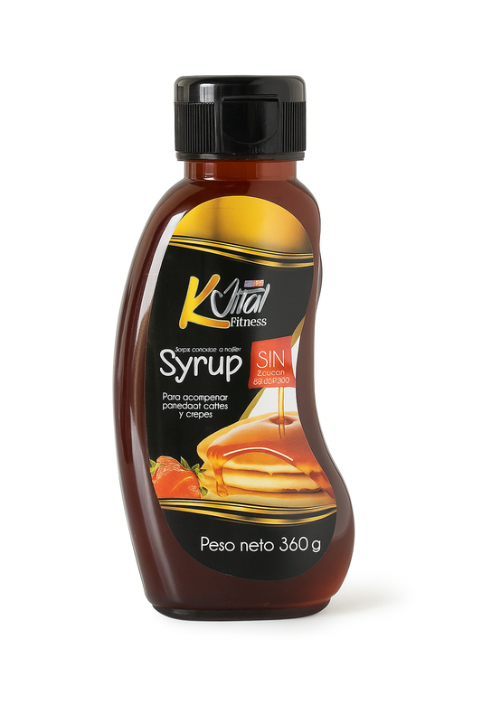 Syrup K-Vital Fitness con sabor a maple – 360g