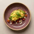 Tostada de aguacate