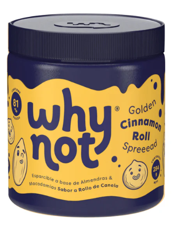 Why Not – Crema Untable de Macadamia y canela